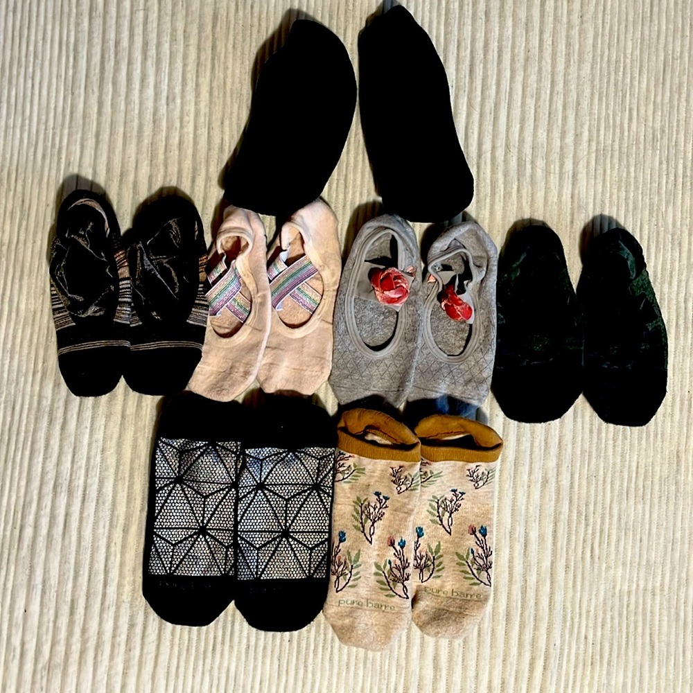 Pure Barre Sock Bundle - Size Small